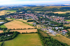 From the north in Ohrdruf in the state Thuringia, Germany
