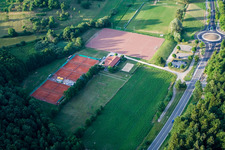 Sports facilities in the district Litzelstetten in Konstanz in the state Baden-Wuerttemberg, Germany