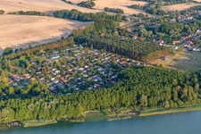 Holiday home settlement Warnitz, Bernd Kröplien in the district Warnitz in Oberuckersee in the state Brandenburg, Germany
