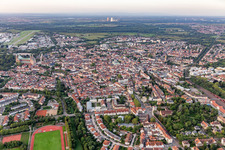 Cathedral Chapter Cemetery. Armbruststraße and Martinskirchweg in Speyer in the state Rhineland-Palatinate, Germany