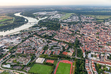 Donkey Dam from the north in Speyer in the state Rhineland-Palatinate, Germany