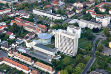Office and administration buildings of the insurance company Deutsche Rentenversicherung Rheinland-Pfalz in Speyer in the state Rhineland-Palatinate, Germany