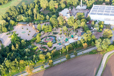 Bird's eye view of Holiday Park in Haßloch in the state Rhineland-Palatinate, Germany
