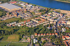Lichtenbergerstraße housing estate in Speyer in the state Rhineland-Palatinate, Germany