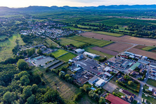 Aerial view of Riding and Driving Club eV in the district Billigheim in Billigheim-Ingenheim in the state Rhineland-Palatinate, Germany