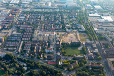 Homerun, former Turley US Barracks in the district Neckarstadt-Ost in Mannheim in the state Baden-Wuerttemberg, Germany