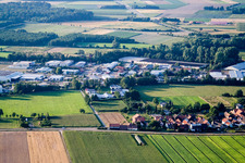 In the Rötzwiesen, Hof Fam. Kerth in the district Minderslachen in Kandel in the state Rhineland-Palatinate, Germany