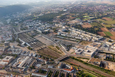 District of Bahnstadt south of the main train station in Heidelberg in the state Baden-Wurttemberg, Germany