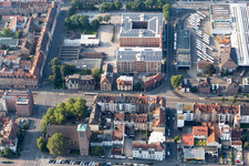 Complex of the hotel building SAP AppHaus Heidelberg in the district Bergheim in Heidelberg in the state Baden-Wurttemberg, Germany