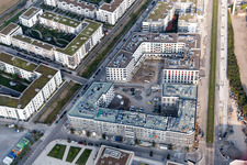 Green Mile in the district Bahnstadt in Heidelberg in the state Baden-Wuerttemberg, Germany