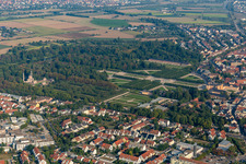 Castle Park in Schwetzingen in the state Baden-Wuerttemberg, Germany