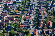 Settlement in Kandel in the state Rhineland-Palatinate, Germany out of the air