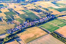 From the southwest in Vollmersweiler in the state Rhineland-Palatinate, Germany