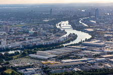 Harbor Island in the district Hafen in Offenbach am Main in the state Hesse, Germany