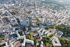 High-rise ensemble of Stadtforum on buesing park, Arabella Sheraton Am Buesing Palais,Falken Tire Europe GmbH in Offenbach am Main in the state Hesse, Germany