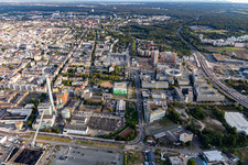 Banking administration building of the financial services company Landesbank Hessen-Thueringen Girozentrale in Offenbach am Main in the state Hesse, Germany