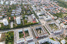 Gravensteiner Platz in the district Preungesheim in Frankfurt am Main in the state Hesse, Germany