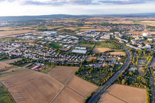 District Kalbach-Riedberg in Frankfurt am Main in the state Hesse, Germany out of the air