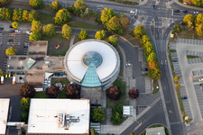 Building of the store - office-furniture market Koenig + Neurath AG in Karben in the state Hesse, Germany