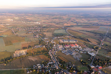 Oblique view of Phalsbourg in the state Moselle, France