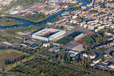 Stade Marcel Picot in Tomblaine in the state Meurthe et Moselle, France
