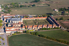 Building complex of the former monastery Abbaye de Bosserville and today Private Vocational School Saint Michell in Art-sur-Meurthe in Grand Est, France