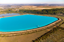 Gypsum Ponds NOVA ARB in Saint-Nicolas-de-Port in the state Meurthe et Moselle, France