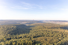 Aerial photograpy of Mont-lès-Neufchâteau in the state Vosges, France