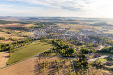 Châtenois in the state Vosges, France out of the air