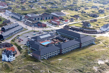 Complex of the hotel building Fanoe Bad/Strand in Fanoe in Syddanmark, Denmark