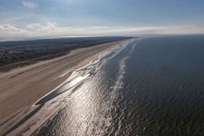 Fanø in the state South Denmark, Denmark out of the air