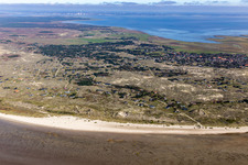 Fanø in the state South Denmark, Denmark viewn from the air