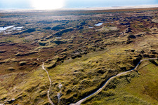 Wadden Sea National Park in Fanø in the state South Denmark, Denmark