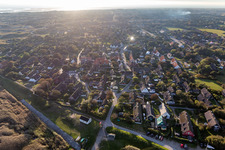 Fanø in the state South Denmark, Denmark seen from a drone