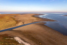 Fanø in the state South Denmark, Denmark from above