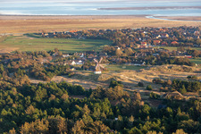 Sønderho Windmill in Fanø in the state South Denmark, Denmark