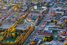 Forum at the Castle Park in the district Ludwigsburg-Mitte in Ludwigsburg in the state Baden-Wuerttemberg, Germany