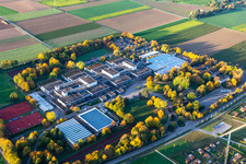 School center with Oscar-Walcker-, Mathilde-Planck- and Robert-Franck-Schools in the district Pflugfelden in Ludwigsburg in the state Baden-Wuerttemberg, Germany
