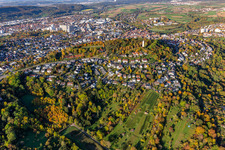 Luxury villa in residential area of single-family settlement of Stuttgarter street below the Engelberg in the district Eltingen in Leonberg in the state Baden-Wurttemberg, Germany