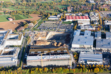 Company grounds and facilities of Trumpf- Laser and Systemtechnik in the district Gerlingen-Schillerhoehe in Ditzingen in the state Baden-Wurttemberg, Germany