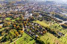 Aerial photograpy of At Gallows Hill in Nürtingen in the state Baden-Wuerttemberg, Germany