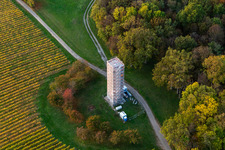 Constitutional Column in the district Öttershausen in Volkach in the state Bavaria, Germany