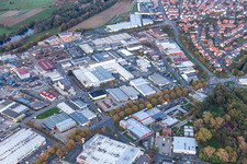 Industrial Park Sennfeld West in Sennfeld in the state Bavaria, Germany