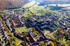 Monastery church Ebrach, Cistercian abbey in Ebrach in the state Bavaria, Germany