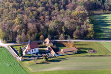 Chapel of St. Rochus in the district Großgressingen in Ebrach in the state Bavaria, Germany