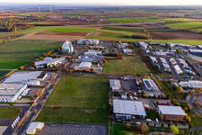 Industrial estate and company settlement Mainfrankenpark in Dettelbach in the state Bavaria, Germany