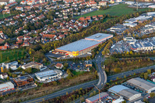 Building of the wholesale center SELGROS Cash & Carry Wuerzburg in the district Lengfeld in Wuerzburg in the state Bavaria, Germany