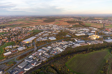 Gattinger Straße commercial area in the district Lengfeld in Würzburg in the state Bavaria, Germany
