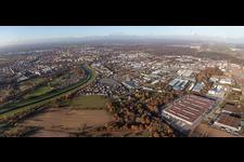 Company grounds and facilities of von Duvenbeck Rastatt, POLYTEC INDUSTRIELACKIERUNGEN GmbH & Co.KG and TI Automotive Technology Center GmbH in Rastatt in the state Baden-Wurttemberg, Germany