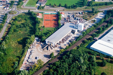 Tennis Club Rohrbach and Dyckerhoff Beton GmbH in Rohrbach in the state Rhineland-Palatinate, Germany